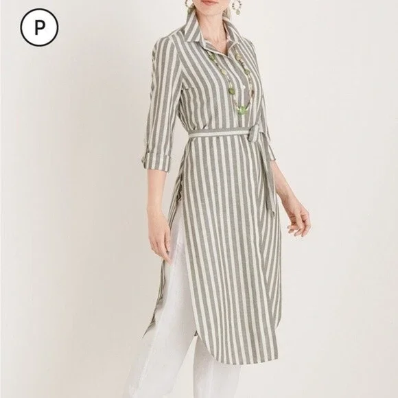 Chicos linen blend top - Picture 1 of 5